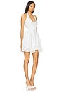 view 2 of 3 Hera Eyelet Short Dress in White