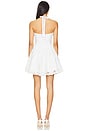 view 3 of 3 Hera Eyelet Short Dress in White
