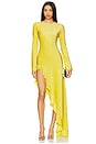 view 1 of 5 Rosalia Dress in Citrine