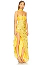 view 2 of 4 Hana Dress in Yellow Gold