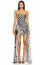 view 1 of 3 Yazmin Dress in Zebra