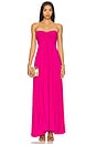 view 2 of 4 Daphine Gown in Hot Pink
