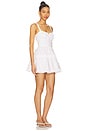 view 2 of 3 Aidette Dress in White