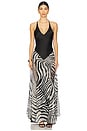 view 1 of 3 Antonella Dress in Zebra