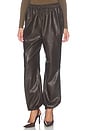 view 4 of 8 Camila Jogger in Chocolate