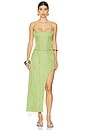 view 5 of 6 Giada Skirt in Green