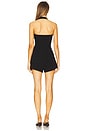 view 3 of 8 CONJUNTO DE SHORTS E BLUSA FRENTE ÚNICA RONNIE in Black