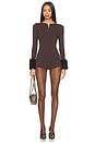 view 1 of 3 Theodora Set in Chocolate