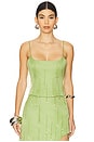 view 1 of 5 Bijou Top in Green