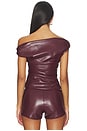 view 4 of 5 TOP CON HOMBROS DESCUBIERTOS JIANNA in Bordeaux