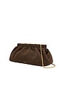 view 3 of 8 Miami Clutch in Mocha Suede & Mocha Smooth