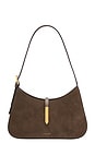 view 1 of 6 BOLSO TOKYO in Mocha Suede & Mocha Smooth