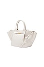 view 3 of 5 Midi New York Tote in Off White Small Grain