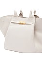 view 5 of 5 Midi New York Tote in Off White Small Grain