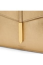 view 6 of 7 Tokyo Clutch in Gold Smooth