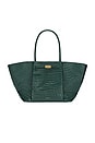 view 1 of 1 BOLSO TOTE NEW YORK in Forest Green Croc Effect