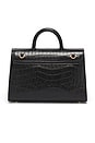 view 2 of 5 Midi Montreal Bag in Black Croc Effect