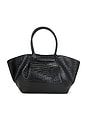 view 2 of 4 The New York Bag in Black Croc