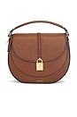 view 2 of 5 The Siena Saddle Bag in Tan