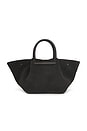 view 3 of 5 Midi New York Bag in Espresso Suede & Espresso Smooth