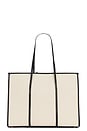 view 2 of 4 The Large Capri Tote in Salt & Pepper