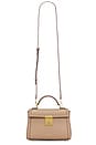 view 1 of 5 The Paris Top Handle Bag in Dark Sand