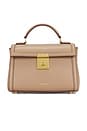 view 2 of 5 The Paris Top Handle Bag in Dark Sand