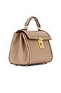 view 4 of 5 The Paris Top Handle Bag in Dark Sand