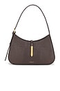 view 1 of 4 Tokyo Handbag in Espresso Lizard Effect