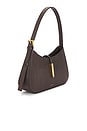 view 3 of 4 Tokyo Handbag in Espresso Lizard Effect