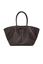 view 1 of 4 New York Handbag in Espresso Lizard Effect