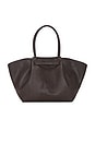 view 2 of 4 New York Handbag in Espresso Lizard Effect