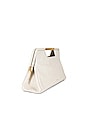 view 3 of 5 Seville Clutch in Off White Croc