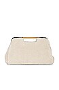 view 2 of 5 Seville Clutch in Off White/black
