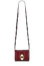 view 5 of 5 Mini Alexandria Bag in Ruby Smooth