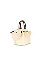 view 4 of 5 SAC NEW YORK in Natural Raffia & Tan Smooth