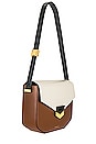 view 4 of 5 BOLSO LONDON in Tan, Off White, & Black Smooth