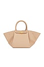 view 2 of 5 Midi New York Tote in Light Tan