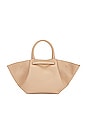view 3 of 5 Midi New York Tote in Light Tan