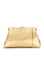 view 1 of 5 Cannes Clutch in Gold