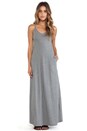 view 1 of 4 Annabelle Maxi Dress in Dark Heather Grey