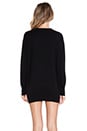 view 3 of 5 Alyssa Cashmere Sweater Dress in Black/Black
