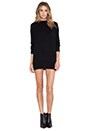 view 4 of 5 Alyssa Cashmere Sweater Dress in Black/Black