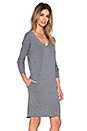 view 2 of 4 Dania Sweater Dress in Medium Heather Grey