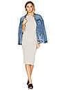 view 1 of 3 Brea Sweater Dress in Light Heather Grey