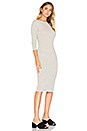 view 2 of 3 Brea Sweater Dress in Light Heather Grey