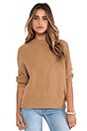 view 1 of 4 Chelsea Cashmere Pullover in Camel