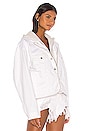 view 4 of 6 Runway Game Jacket in Stay White