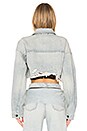 view 3 of 4 Blaze Crop Jacket in Vintage Bleach