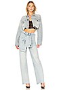 view 4 of 4 Blaze Crop Jacket in Vintage Bleach